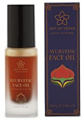 Olio Viso Ayurvedico, 50 ml, illuminante, lenitivo e protettivo per un bagliore giovanile