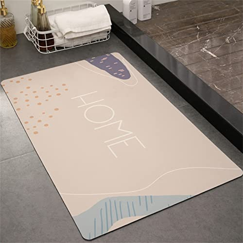 Badezimmerteppich, Badematte Rutschfest, Duschmatte Rutschfest, Duschvorleger, Badvorleger Badteppich Waschbar Teppich Badezimmer, Bathroom Mat, Bath Mat Mats, Bad Teppich, Minimalistisch-120x160cm
