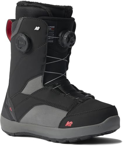K2 Kinsley Clicker X HB Womens Snowboard Boots, 7, Black