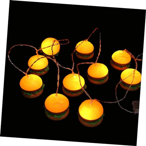 BCOATH Cadena de Luces LED Decorativa 10led de Plástico para Interiores | 1 Juego, Ambiente Festivo y Acogedor, Brillo Bonito para Tienda y Celebraciones