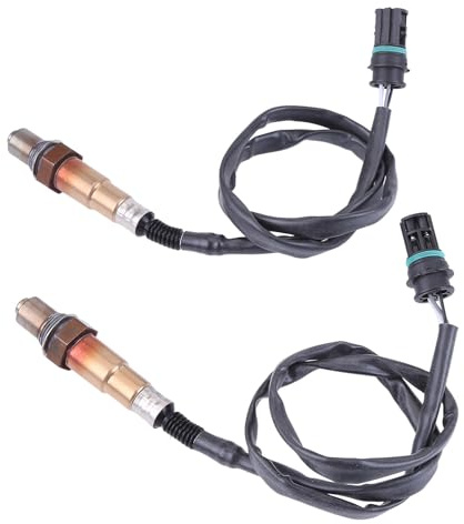 Slakerbe 2 Stück Lambdasonde Regelsonde Kompatibel für B*MW N52 N53 N54 E87 E90 E60 E83 E84 E70 E85 O2 Oxygen Sensor 0258010412 0258010413 0258010422 0258010414 0258006790