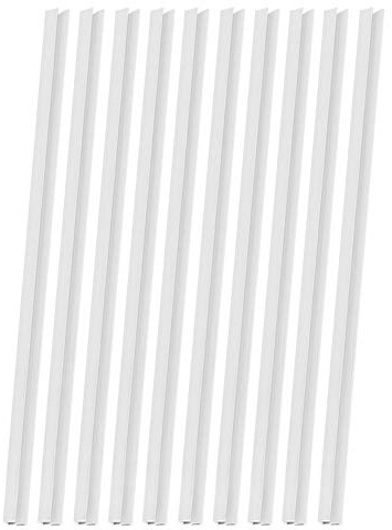 Bande de renfort en PVC, 57,5 cm, bande rigide, plaque de serre, joint en verre, accessoires et accessoires