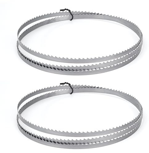 QIMEI-SHOP Bandsaw Blade 1400mm x 1/4 x 6 TPI Band Saw for Cutting Wood Plastic Acrylic Softwoods Hardwoods