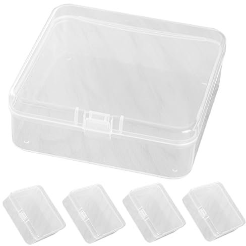 HOMSFOU 5pezzi Organizer Per Beads e Piccole Contenitori Per Conservazione e Casa e Hobby