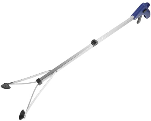 GARVALON Pince de Ramassage Pliante Ergonomique pour Déchets et Objets Préhenseur Rotatif Antidérapant pour Maison Jardin Seniors et Handicapés Outil Pratique pour Ordures et Petits Objets