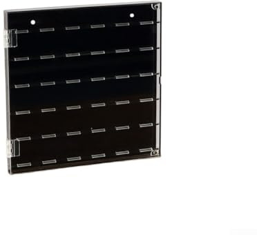 Jonikuper Acryl-Gitarrenplektren-Vitrine mit staubdichter, transparenter Abdeckung, geschichtete Aufbewahrung, Organizer-Box für Heimmusikliebhaber, Sammlungsdisplay (325 x 215 x 22)