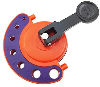 SHDIATOOL Adjustable Plastic Drill Guide with Suction Cup core bits Positioner Hole Saw locater Designed for Drills core bits