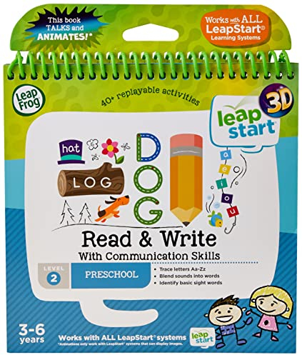 LeapFrog 461403 Livre d'activités 3D Read & Write Multicolore