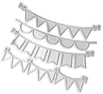 Kalttoy Stanzschablone Scrapbooking Stanzschablonen Stanzen Schneiden Schablonen Prägeschablonen Stanzformen, für Sizzix Big Shot/Cricut Cuttlebug/und andere Stanzmaschine