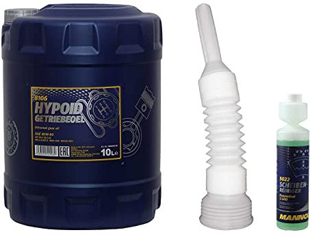 QR-Parts Set 10 Liter 85405963 CT4504 5022 MN8106-10 MANNOL Scheibenreiniger Konzentrant 1:100 250ml Original Hypoid Getriebeoel 80W-90 API GL 4/GL 5