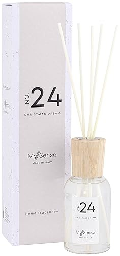 MySenso - Raumduft - N°24 Christmas Dream - 100ml - Elegante und nachhaltige Geschenksverpackung - Made in Italy - Wellness zu Hause