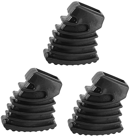 Supvox 3 Stück Trommel Gummifüße Für Trommelständer Stabilitätssteigernde Percussion Teile Schwarz