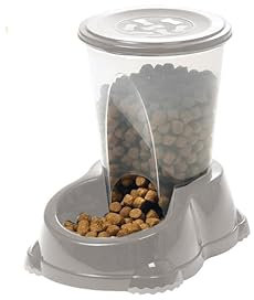 Karlie, Distributore di cibo Storm, grigio, 1,5 l