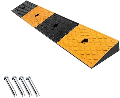 Auffahrrampe, Fahrradrampe for Treppe, Türschwellenrampe, Geeignet for Gehwege, Autos, Fahrräder, Haustiere, Roller, Rollstühle(5cm/2in)
