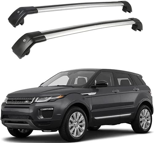Dachgepäckträger Fahrradträger Für Land Rover Range Rover Evoque 2011-2018, Dachträger Dachboxen Dach Gepäckablage Railing Track Zubehör