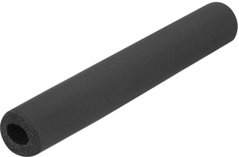 QUARKZMAN 0.25m Rohrisolierung Schaumstoff, Durchmesser 20mm Isolierstärke 15mm Heizungsrohr Verkleidung für Fitnessgeräte, Rohre, Handhaben (Schwarz)