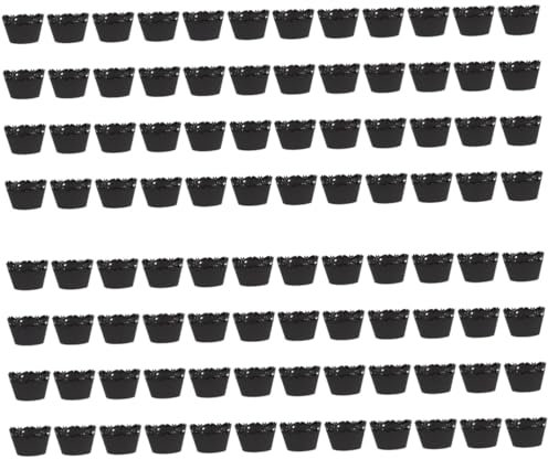 Cabilock 96 Pz Bicchiere Di Carta Vuoto Ornamento Della Tazza Della Torta Pirottini Per Cupcake a Tulipano Topper Torta Unicorno Carta Per Muffin Pirottini Jumbo Per Muffin Porta Cupcake