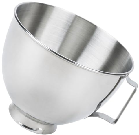 SHOWERORO Bol De Acero Inoxidable para Batidora Recipiente para Mezcla Doméstica De Accesorios para Batidoras para Preparar Alimentos La Cocina