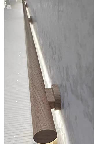 LED Aluminum Handrail Kit Luminous Cable Railing for Outdoor & Indoor Stairs Lighting Stair Handrail with Natural Color Size 47.3/1.2m