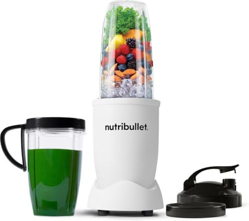 NutriBullet Pro Batidora Licuadora de Vaso 0.9L 900W Blanca