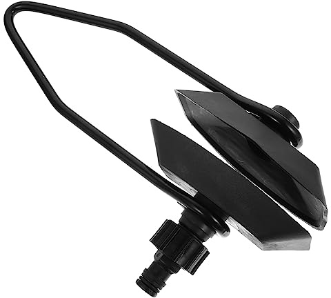 TOYANDONA 1 Pieza de Motores Marinos sumidero Enjuague Marino Universal Marina Motor Marino Universal de Motores Enjuague Externo Acero para muelles Negro