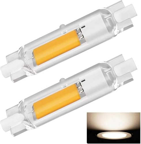 FDHVCB R7S LED Birne 78mm 20W dimmbar - Ersatz für 200W Halogen, 2000LM Naturweiß 4000K, Flackerfrei Leuchtmittel, 360° Abstrahlwinkel, 2er Pack