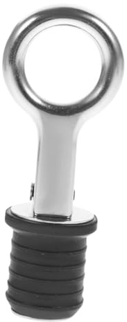 DECORNIJIA Edelstahl Bootsablassstopfen Leckschutz Lenzstopfen Für Kajaks Motorboote Yachten Sicherheitsausrüstung Langlebig und Installieren