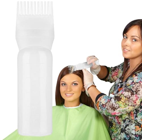 Peine de raíz de color para el cabello, botella de peine de tinte para el | cabello, botella de peine de color para el cabello, aplicador de peine de color para el cabello, botella de peine de tinte