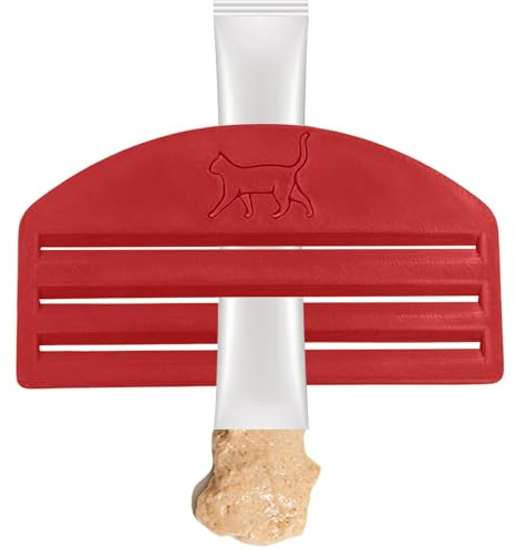 Cuillère distributeur de collations pour chats | outil compact pour la distribution de collations | cuillère à café pour chats - idéal pour aliments friandises chats chiens familles maison cuisine