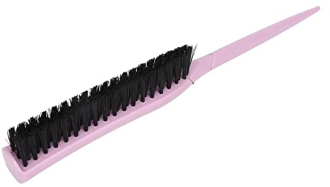 Cryfokt Spazzola per Capelli Cotonatura Strumento per lo Styling dei Capelli per Aumentare il Volume, Spazzola Cotonatura Portatile a 3 File per Salone Barba Viaggio a Casa, in Nylon per Uomo e