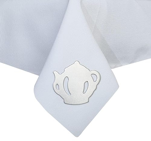 vabiono Tischtuchhalter 4 Stück Tischtuch-Magnet Tischdeckengewicht Tischdeckenbeschwerer aus Edelstahl für Garten Picknicks Party