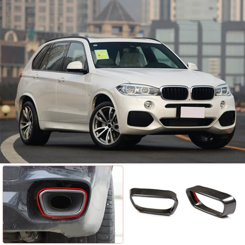 Tailpipe Exhaust Muffler Cover TrimFor BMW X5 F15 2014-2018X6 F16 2015-2019
