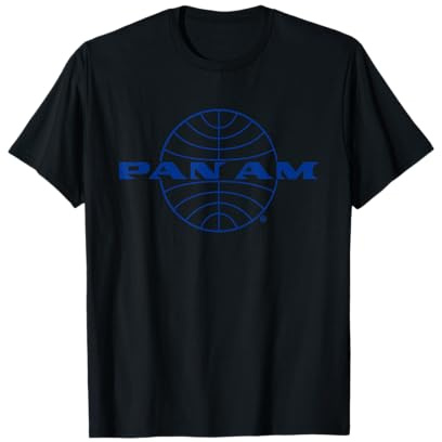 Logotipo azul clásico Pan Am Camiseta