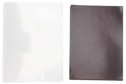 Láminas magnéticas para troqueles, diseño transparente y portátil, organizador de sellos y formas cortadas, 20 unidades for scrapbooking, manualidades y aulas