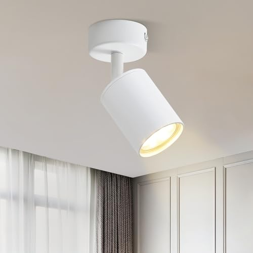 Homefire LED Deckenlampe 1 Flammig Deckenstrahler - 350° Schwenkbar