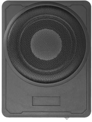 Yominerr Altavoz de Graves Autoamplificado de 10 Pulgadas, Subwoofer para Coche de 800 W, Carcasa de Rendimiento Estable, para Coche, Camión, 12 V.