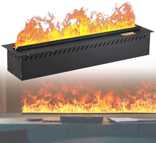Camino elettrico a vapore acqueo 3D con controllo touch screen e funzione di riscaldamento per una migliore atmosfera domestica