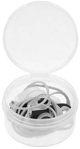 INOOMP Verstellbare Hörgerätesicherung mit Clip Langlebiges Anti verlust band für Senioren und Erwachsene Kompatibel mit Hörverstärkern Sicherer Halt Tragbar und Vielseitig Einsetzbar