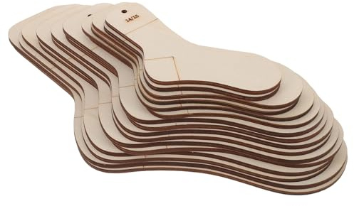 BELLIFFY Strumenti di Legno per Calzini 16 Pezzi Compatibilità Versatile e Portatile per Sessioni di Lavoro a Maglia in Famiglia e Progetti all Uncinetto
