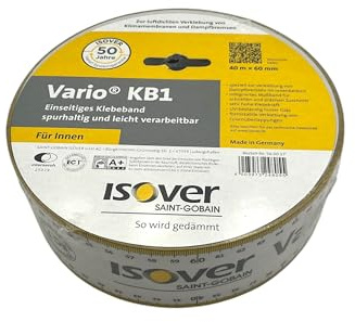 ISOVER Vario KB 1 einseitiges Klebeband für innen 60mm × 40m