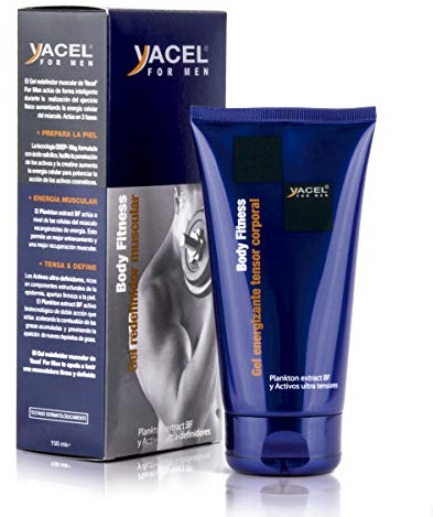 Yacel for Men Body Fitness Gel Redefinidor Muscular Tonificante y Energía 150ml