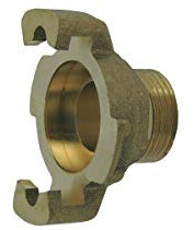 Raccord Express en laiton avec embout fileté, sans joint - Ø 1 pouce 1/4