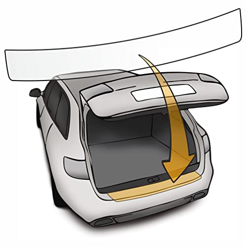 Lackschutzshop - Ladekanten-Schutz Lackschutz-Folie passend für Ford Focus IV 4 Limousine C519 DEH - Lack-Schutz Schutz-Folie transparent 150µm incl. Rakel