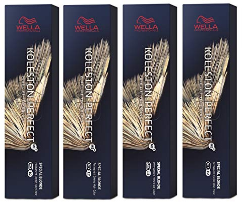 4er Wella Koleston Perfect ME+ 12/96 Special Blonde Cendre Violett 60 ml