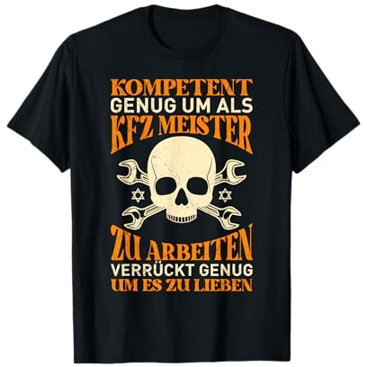 KFZ Meister Meisterschule Meisterprüfung bestanden Meister T-Shirt