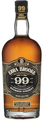 Ezra Brooks 99 Kentucky Straight Bourbon Whiskey 49,5% Vol. 0,7l