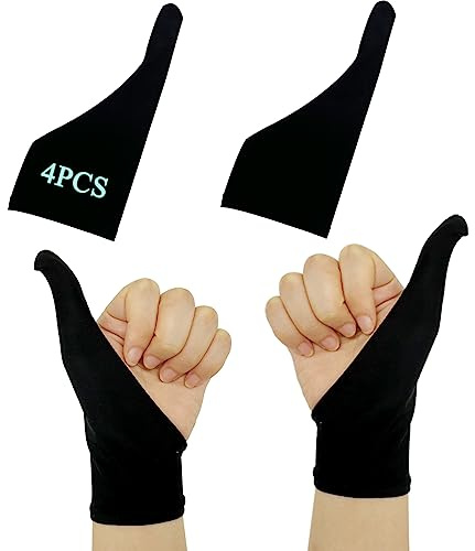2 Pairs Adult Thumb Sucking Guard Gloves Finger Gloves for Finger Sucking Stop Nail Biting Prevention Skin Picking Thumb Sucking and Hair Pulling