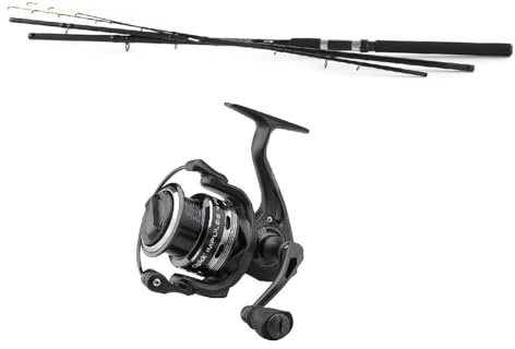 Feedercombo 3,30m / bis 150g Feederrute + Dam Feederrolle Angelset