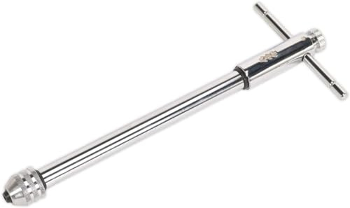 TANIASHOP Giramaschio a Cricchetto con impugnatura a T M5-M12 Lungo 290mm gira maschi regolabile per Filettatura Maschio