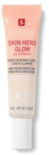 Erborian - Skin Hero Glow - Non-Tinted Skin Perfector + 7-Day Radiance Booster - Glass Skin Effect - Lightweight Texture - Korean Skincare - 15 ml